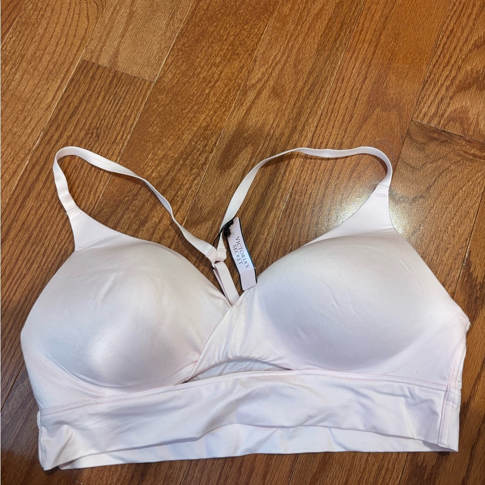 Victoria Secret Women's Light Pink Wireless Bra